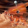 Zee van vloeistof op Saturnusmaan Titan